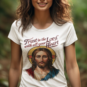 Camiseta Confianza divina: Jesús Fe Motivadora
