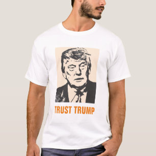 Camiseta Confianza Donald Trump para el presidente 2016