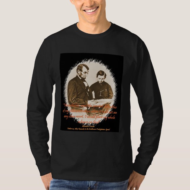Camiseta Confianza en dios Drk (Anverso)
