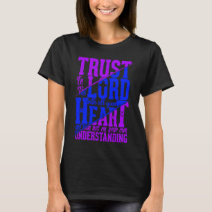 Camiseta Confianza En El Señor Jesús Cita A Los Hombres