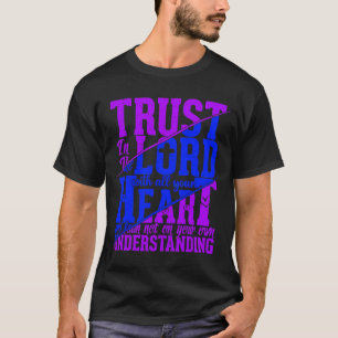 Camiseta Confianza En El Señor Jesús Cita A Los Hombres