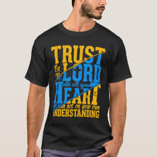 Camiseta Confianza En El Señor Jesús Cita A Los Hombres