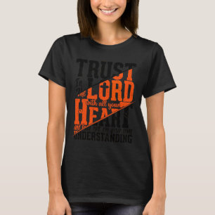 Camiseta Confianza En El Señor Jesús Cita A Los Hombres