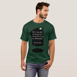 Camiseta Confianza En El SEÑOR - Letras Blancas