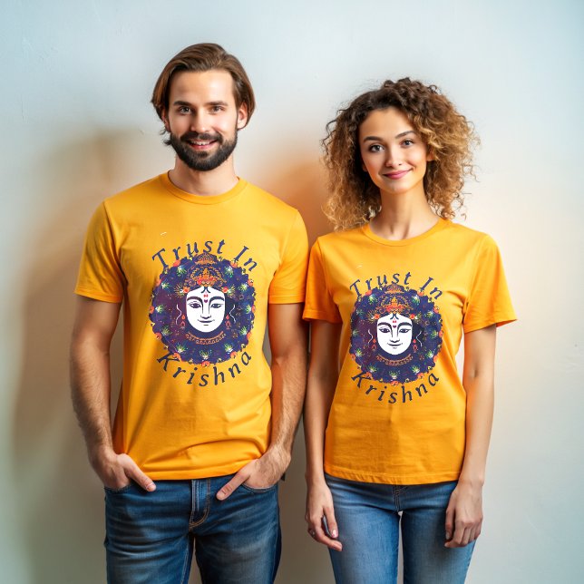 Camiseta Confianza en Krishna Inspirador T-Shirt (Subido por el creador)