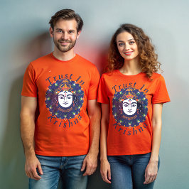 Camiseta Confianza en Krishna Inspirador T-Shirt