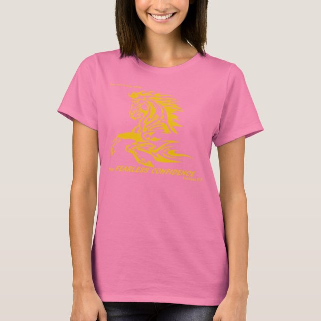 Camiseta Confianza intrépida (Anverso)