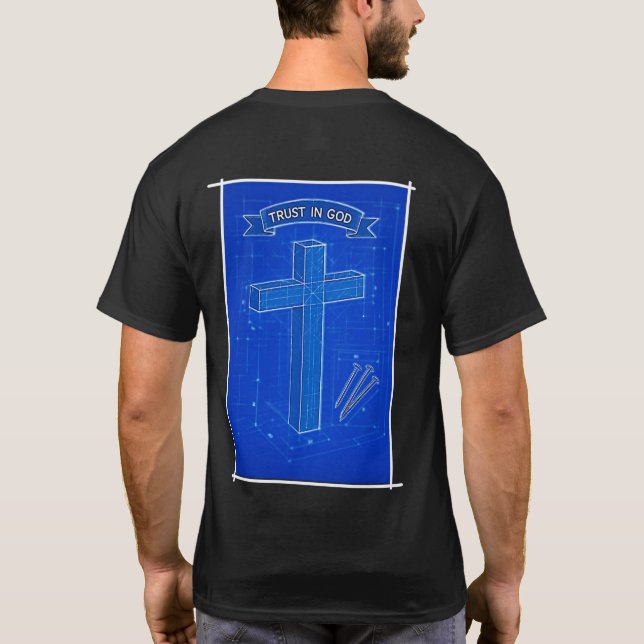 Camiseta Confiar en Dios (Reverso)