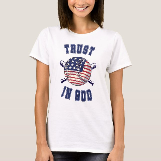 Camiseta Confiar en Dios (Anverso)