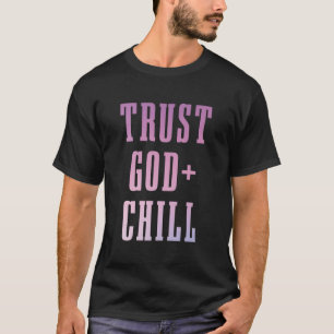 Camiseta Confiar en Dios y cortar la fe cristiana Jesús Igl