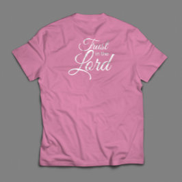 Camiseta Confiar en el guión Inspirador tradicional del Señ