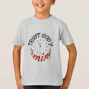 CAMISETA CONFIAR EN EL MOMENTO DE DIOS
