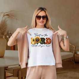 Camiseta Confiar en el señor con todo su corazón