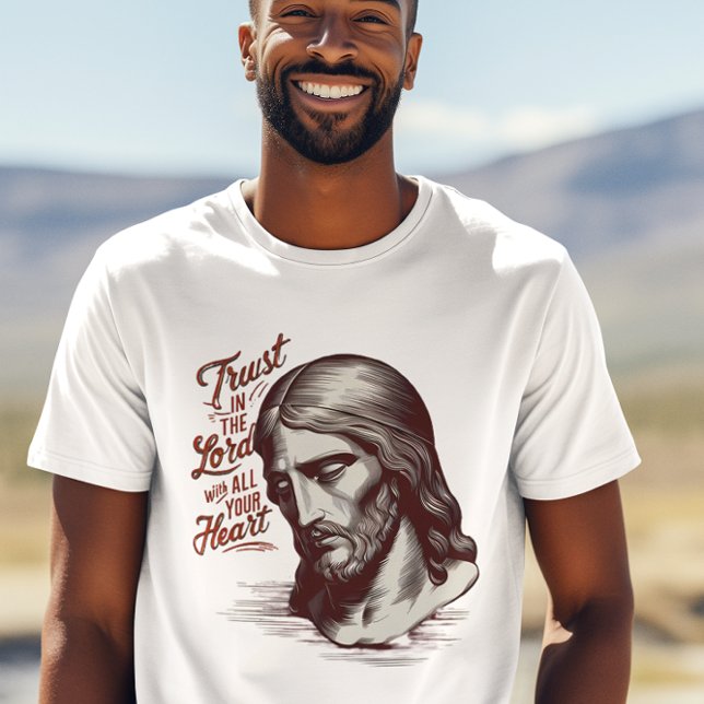 Camiseta Confiar en Jesús con todo tu corazón (Subido por el creador)