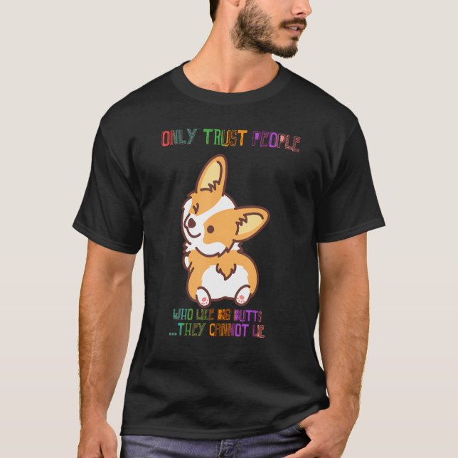 Camiseta Confiar en la gente a la que le gustan los dichos  (Anverso)