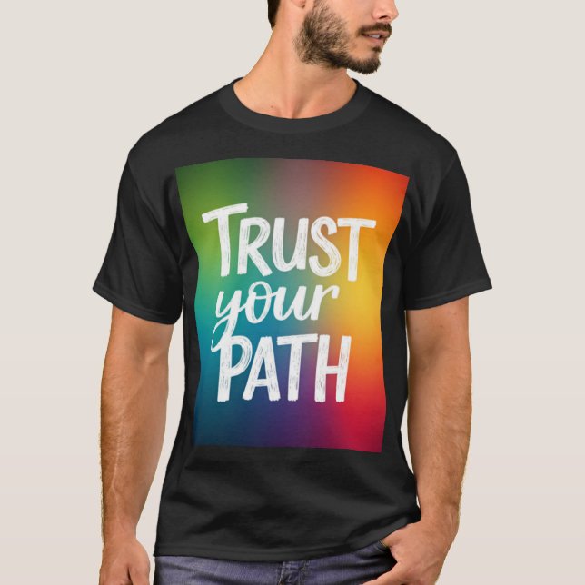 Camiseta Confiar en la ruta (Anverso)