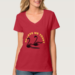 camiseta Confiar en Siempre (Camiseta de Dos Cisne