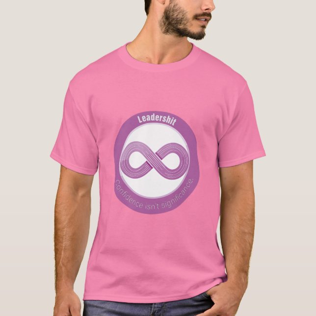 Camiseta Confidence isn't significance (Anverso)