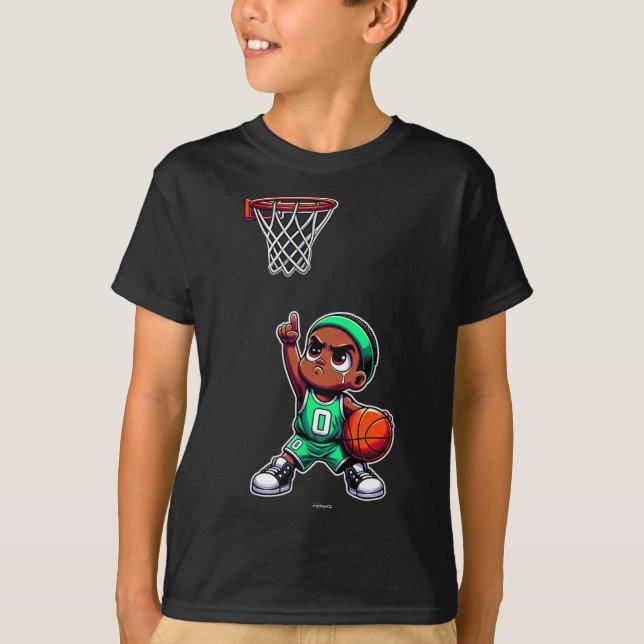 Camiseta Confident And Motivated Little Jayson  (Anverso)
