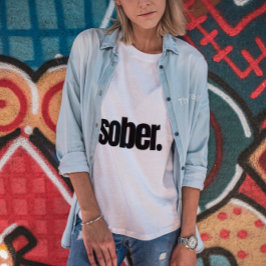Camiseta Confidente, negrita y sobria (periodo)