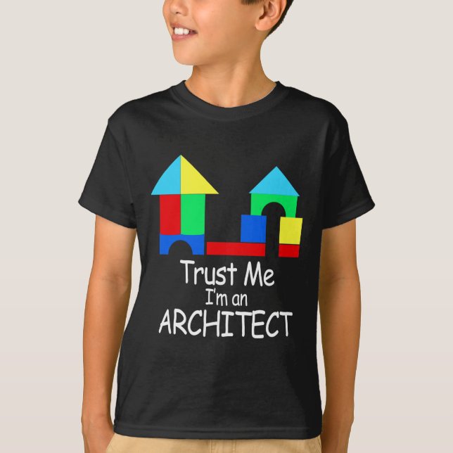 Camiseta Confíe en que yo es arquitecto (Anverso)