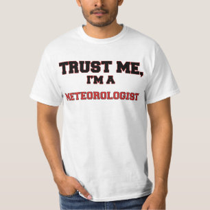 Camiseta Confíe en que yo es mi meteorólogo