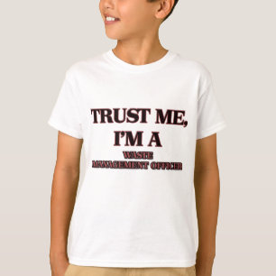 Camiseta Confíe en que yo es OFICIAL de la GESTIÓN DE