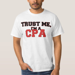 Camiseta Confíe en que yo es un mi Cpa