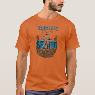 Camiseta Confíe en que yo tiene una barba (barba de Brown)