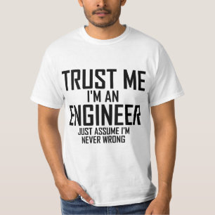 Camiseta Confíeme en - soy ingeniero
