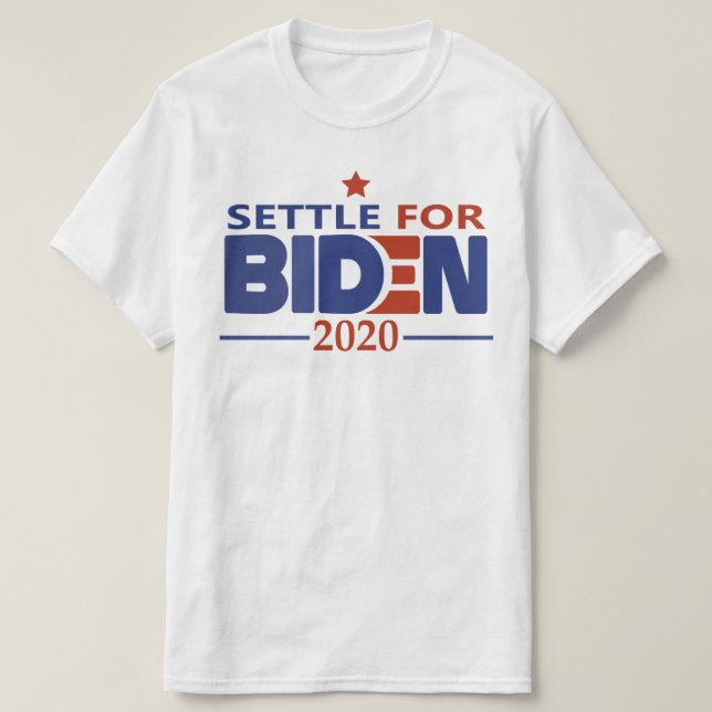 Camiseta Configuración para Biden 2020 (Diseño del anverso)
