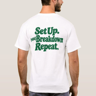 Camiseta Configurar. (Leve) Desglose. Repetir.
