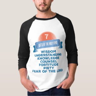 Camiseta Confirmación 7 Regalos del Espíritu Santo
