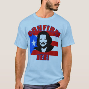 Camiseta Confírmela con los productos de la bandera de