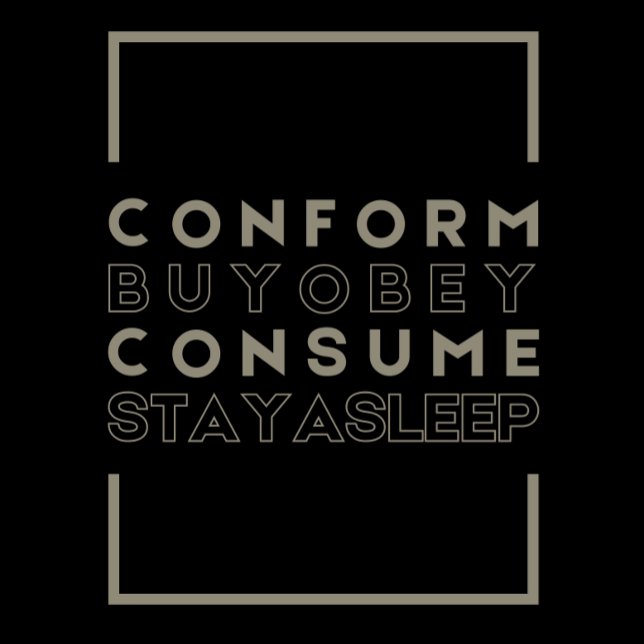 Camiseta Conform (Ellos Viven) T-Shirt (Subido por el creador)