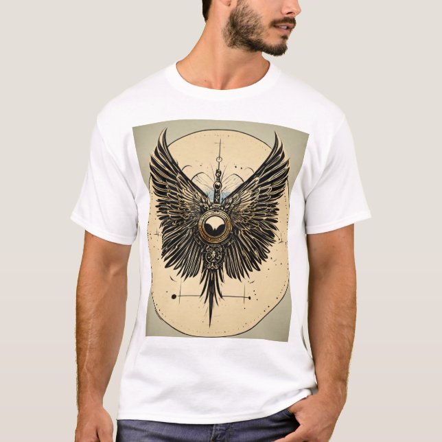 Camiseta Confort de moda: Adoptar el estilo con cada hilo" (Anverso)