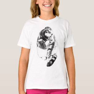 Camiseta Confort del gato, estilo cotidiano