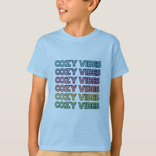 Camiseta Confort otoño acogedor ambiente para los niños que