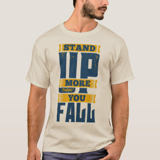 Camiseta "Confort suave, palabras fuertes: Cita motivaciona