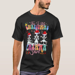 Camiseta Confrontación de navidades Pajama Border Collie Sa