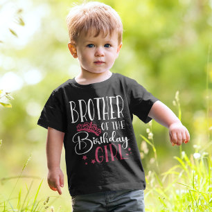 Camiseta Confrontación de Personalizado  hermano del Chica