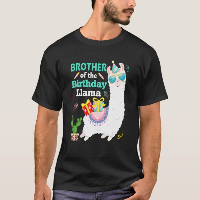 Camiseta Confrontación del Hermano De La Familia Llama De C (Anverso)