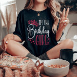Camiseta Confrontación personalizada de cumpleaños de Chica<br><div class="desc">¿Buscando una camisa de cumpleaños que haga que su fiesta se complete? ¡No busque más que nuestros camisetas de la tripulación de cumpleaños! Estos elegantes tees son perfectos para cualquier día de fiesta de cumpleaños. Nuestros camisetas hacen un gran regalo para sus amigos y familia, y pueden ser usados juntos...</div>