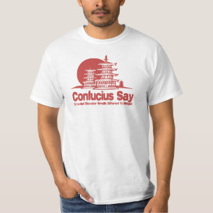 Camiseta Confucio dice