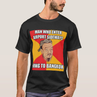 Camiseta Confucio dice ir a Bangkok