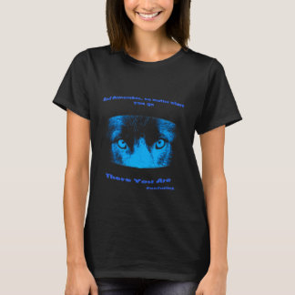 Camiseta Confucio Donde Sea Que Vayas Ahí Estás