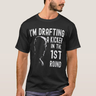 Camiseta Confundido diseño de Kicker Funny Fantasy Football