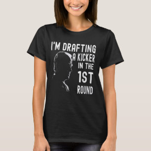 Camiseta Confundido diseño de Kicker Funny Fantasy Football