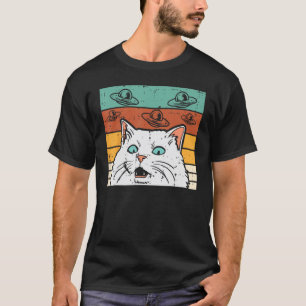 Camiseta Confundidos UFO Retro Meme Alien Hombres Espaciale