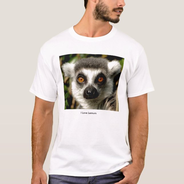 Camiseta confusa del Lemur (Anverso)